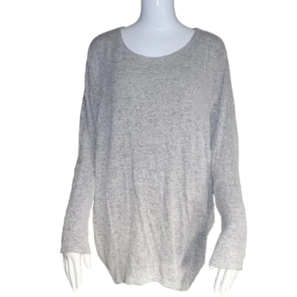 White House Black Market Grey Sweater Size Medium